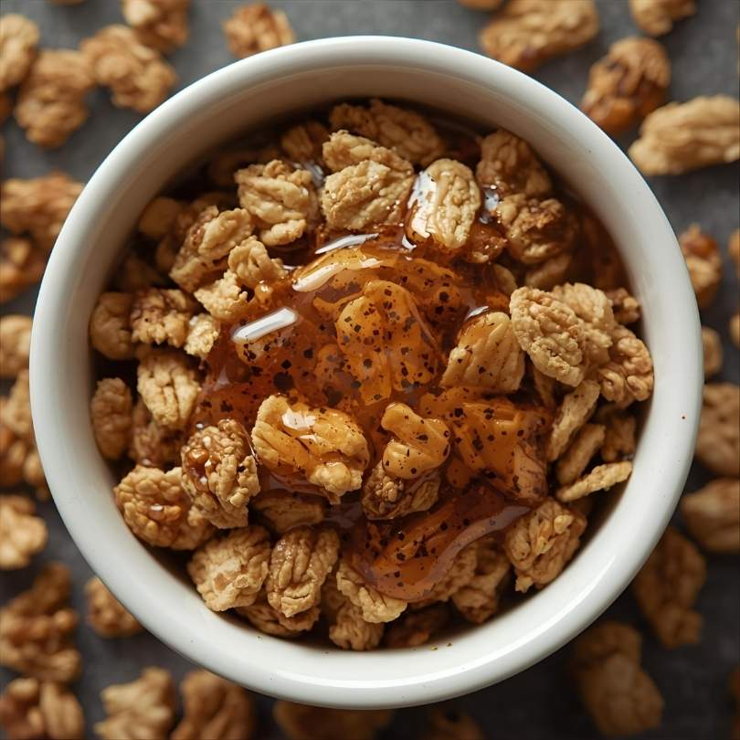Gambar Cemilan Granola Madu