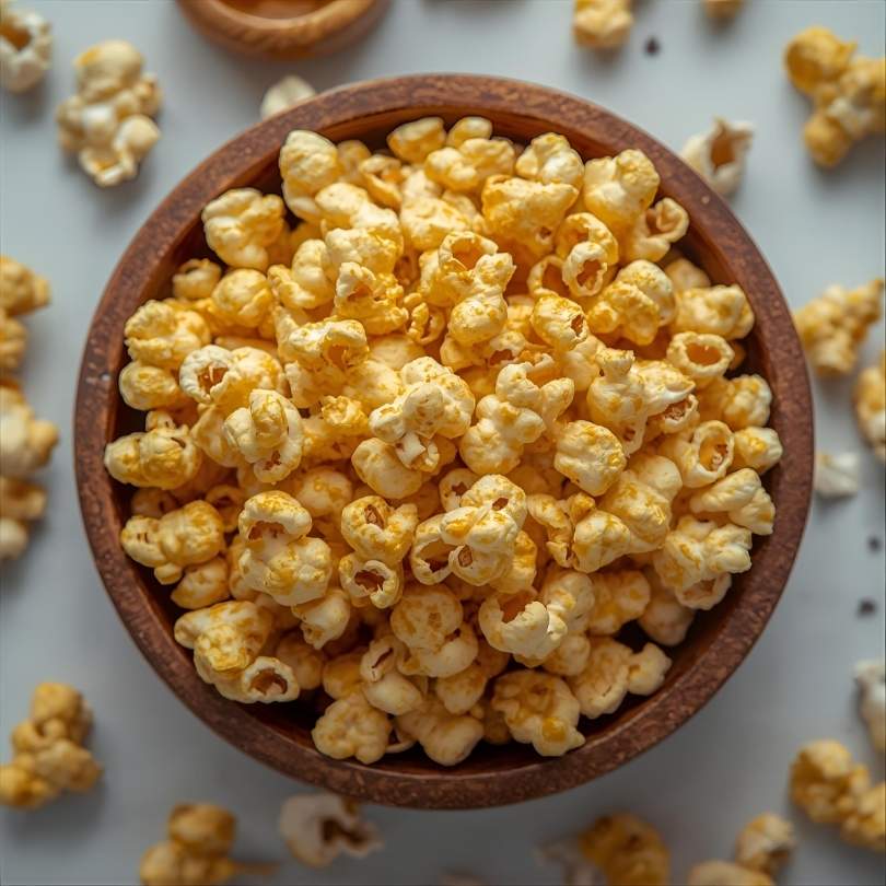 Gambar Cemilan Popcorn Menggunakan Madu
