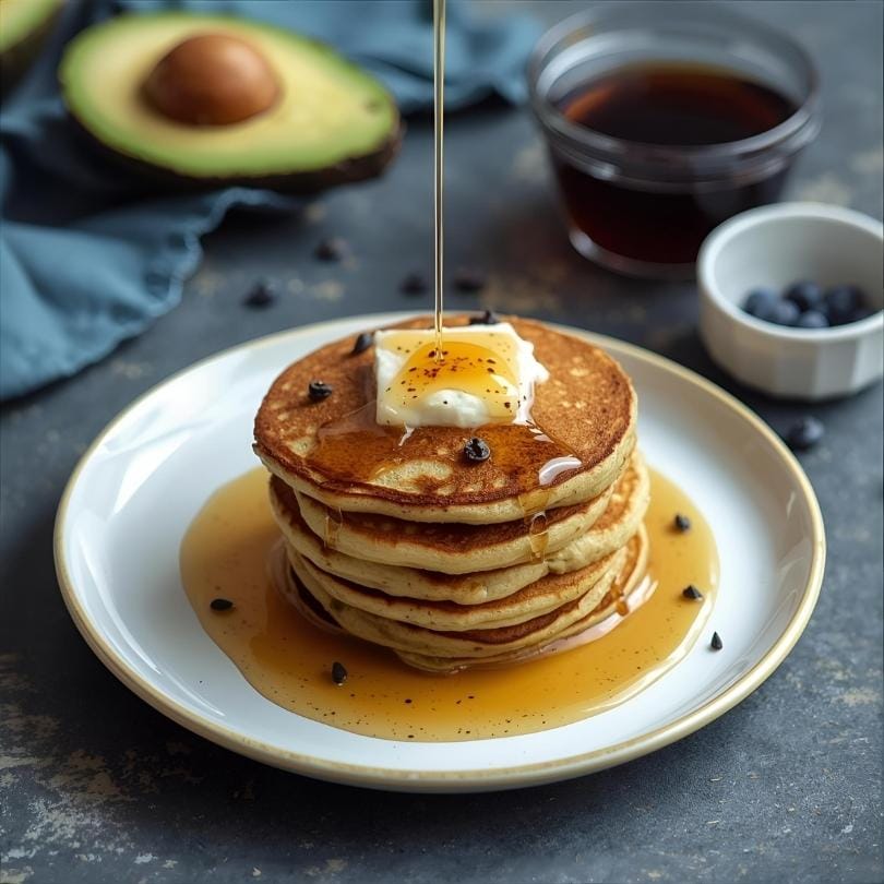 Gambar Pancake Mini Alpukat Madu