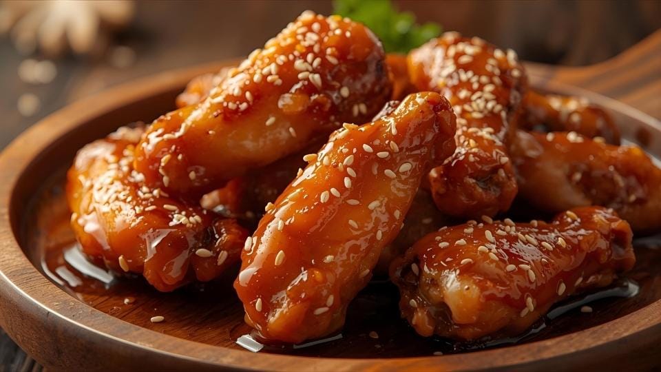 gambar Chicken Wings Madu Bawang Putih