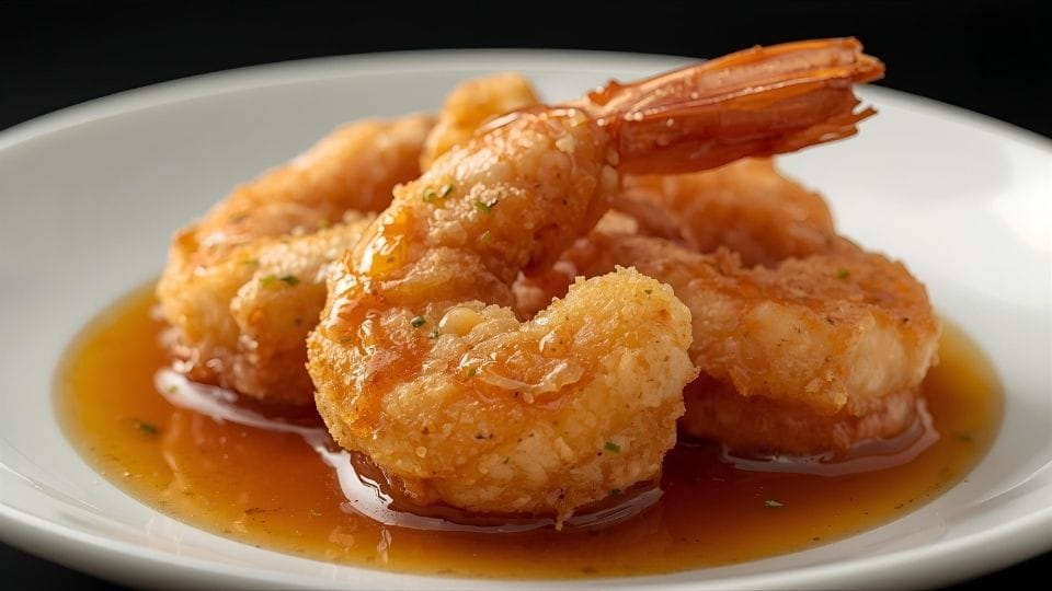 gambar Udang Goreng Saus Madu dan Jahe
