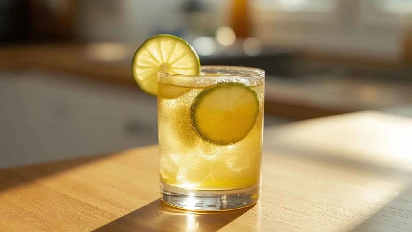 gambar jeruk nipis campur madu digelas