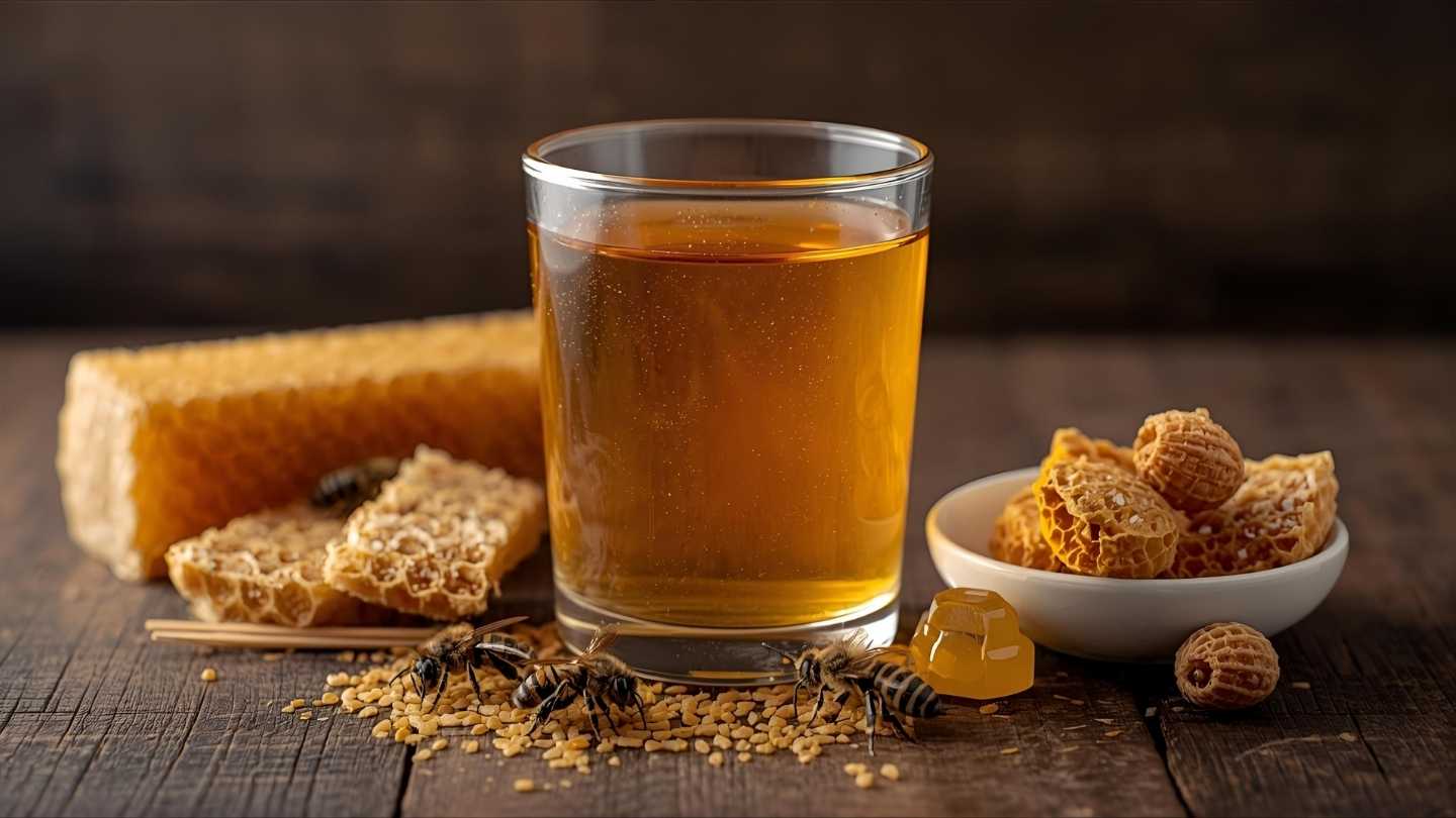 gambar produk alami yang dihasilkan lebah madu