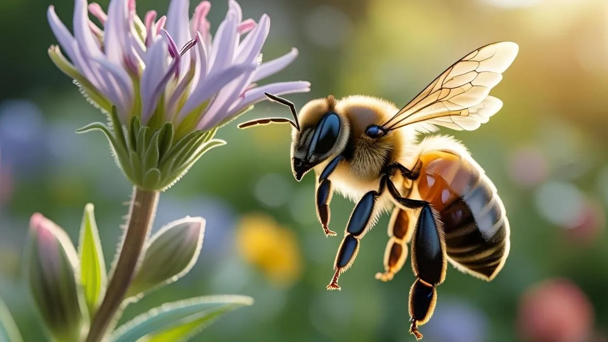 ilustrasi gambar Lebah madu Scaptotrigona atau klanceng